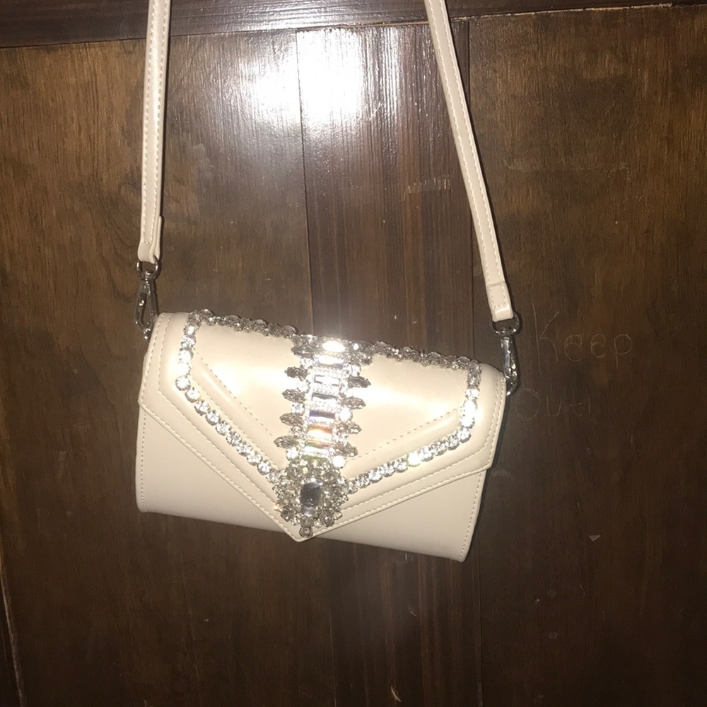 Diamond purse clutch